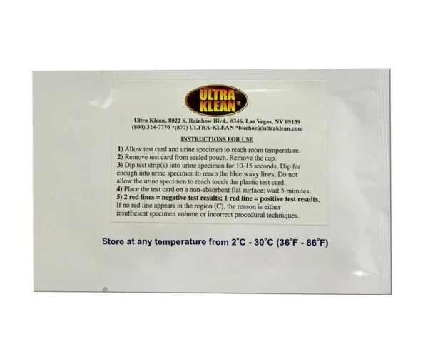 Ultra Klean THC Urine Test Kit